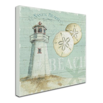 "Beach House I" Outdoor Canvas