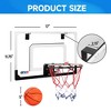 GSE Over-The-Door Basketball Hoop with Basketball & Pump for Office & Home - 2 of 4