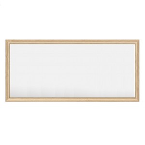 Apmir High-Strength Tempered Glass and Aluminum Alloy Framed French Cleat Mounted Wall Decor Mirror in matte black with 5-Year Warranty - 1 of 4