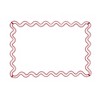 Saro Lifestyle 100% Linen Scallop Border Placemat (Set of 4) - 2 of 4