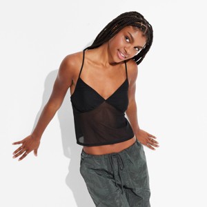 Women's Mesh V-Neck Tank Top - Wild Fable™ - 1 of 3