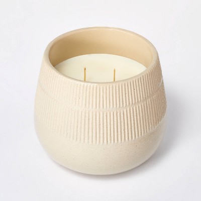 Ceramic Clove and Black Currant Candle Tan - Threshold™ designed with Studio McGee
