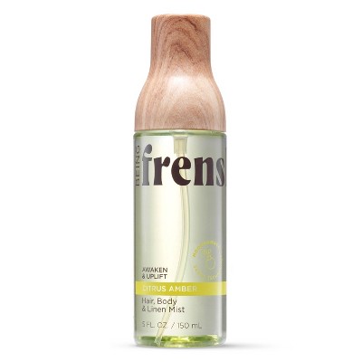 Being Frenshe Hair, Body &#38; Linen Mist Body Spray with Essential Oils - Citrus Amber - 5 fl oz_4