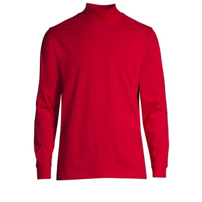 Lands' End Men's Super-T Mock Turtleneck