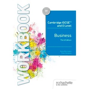 Cambridge IGCSE and O Level Business Workbook Third Edition - by  Karen Borrington & Peter Stimpson (Paperback) - 1 of 1