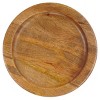Elisabeth Round Side Table - ACC3736A - Brown/Black - Safavieh - 4 of 4