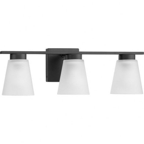 Progress Lighting Tanner 3 - Light Vanity in  Matte Black - image 1 of 3