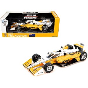 Dallara IndyCar #3 Scott McLaughlin "XPEL" Team Penske "NTT IndyCar Series" (2024) 1/18 Diecast Model Car by Greenlight - 1 of 3