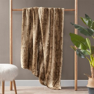 NicBex 60x70 Inch Oversized Faux Fur Throw Fuzzy Cozy Luxury Blanket for Bed Chair Couch - 1 of 4