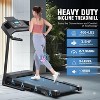 KRISRATE Treadmill with Incline, 3.5HP Smart Portable Folding Treadmill for Home, Running Machine with Smart Fitness Tracking, Silent Shock Absorption - 4 of 4