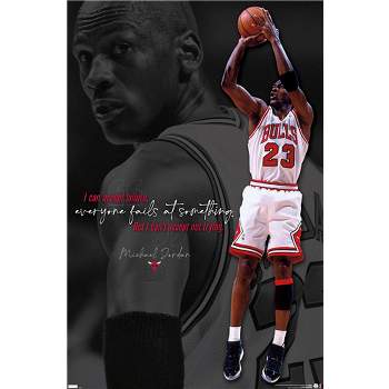 Michael Jordan - Jersey Wall Poster with Pushpins, 22.375 x 34