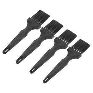 Unique Bargains 4pcs Antistatic ESD Brush Plastic Handle Nylon Cleaning Brushes 40x40mm Bristles - 1 of 4
