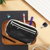 Unique Bargains Pencil Case with Flip Cover for Office Organizer - 2 of 4