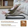 Grungis Baby Bouncer Seat Baby Bouncer with 3-Point Safety Harness for Babies up to 20lbs - 3 of 4