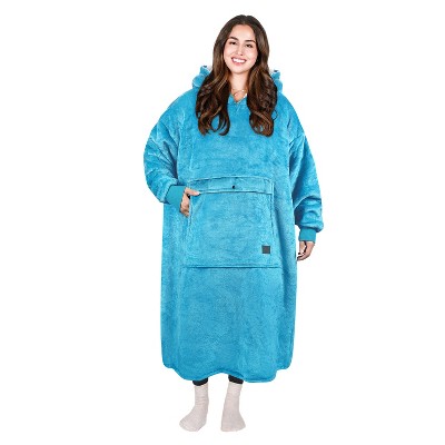Tirrinia Women Oversized Hoodie Blanket Sweatshirt, Super Soft Warm Giant Wearable Blankets, Gifts for Women Men
