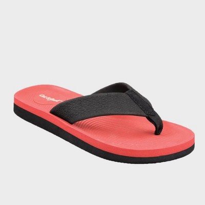 boys red flip flops