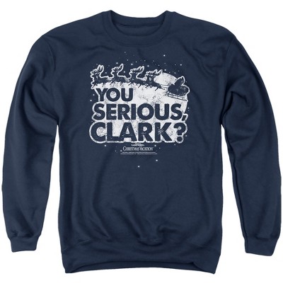 Christmas Vacation You Serious Clark Adult Crewneck Sweatshirt