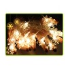PICASSO-TILES 3 PC Indoor LED String Lights Star, Moon, and Snowflake Shapes, Toys for Kids 3+ - 4 of 4