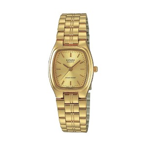 Casio Women’s Gold-Tone Stainless Steel Watch with Gold Dial - LTP-1169N-9A - 1 of 2