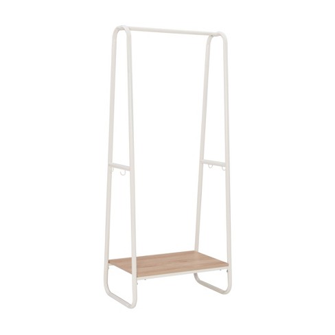 4 hook coat rack best sale with shelf