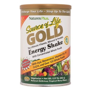 Source of Life GOLD Shake by Nature's Plus  -  442 g (0.97 lb) Powder - 1 of 2