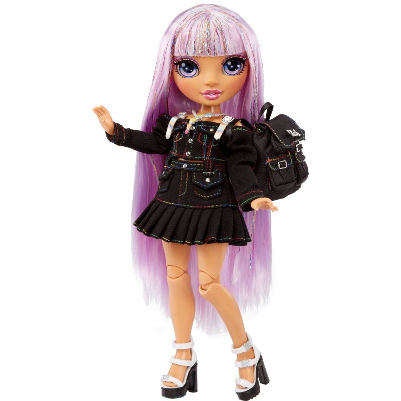 Rainbow High Junior High Special Edition - Avery Styles 9&#34; Posable Fashion Doll, 4 of 9