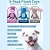 ZippyPaws Plush Dog Toys Crinkle Paper Rope, Non Toxic Durable, Teething Puppy Toys - 2 of 4