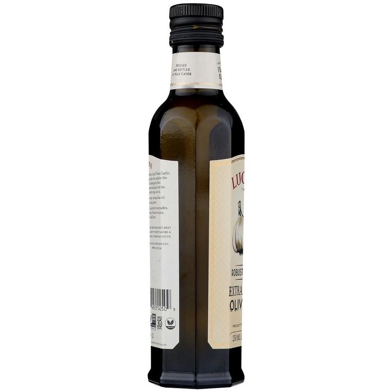 California Olive Ranch Lucini Robust Garlic Extra Virgin Olive Oil - Case of 6/8.5 oz, 5 of 8