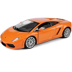 Lamborghini LP 560-4 Orange 1/18 Diecast Car Model by Motormax - 1 of 3