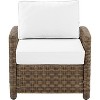 HomeStock Bradenton Outdoor Wicker Armchair - 4 of 4