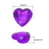 Unique Bargains Acrylic Flat Back Heart DIY Crafting Decor Jewelry Rhinestone 20 Pcs - 2 of 4