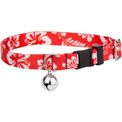 Country Brook Petz Red Hawaiian Cat Collar