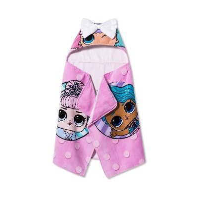 lol surprise hooded towel