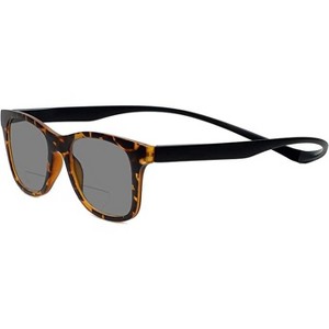 Magz Chelsea Magnetic Front Connecting Polarized Sun OR Bi-Focal Sunglasses in Black Blue - 1 of 4