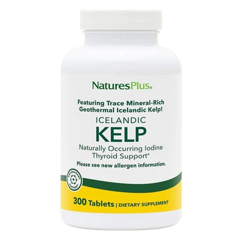 Nature's Plus Kelp - 300 Tablet : Target