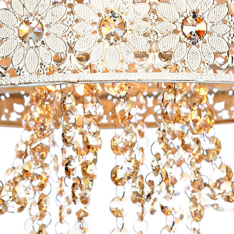 12.5&#34; Jeweled Blossoms Hanging Ceiling Light - River of Goods, 5 of 6