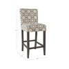 Upholstered 29" Barstool - HomePop - 2 of 4