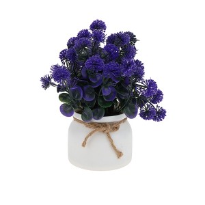 Unique Bargains Artificial Plants Dandelion Display Plastic 3.94"x3.94"x9.06" 1 Pc - 1 of 4