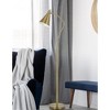 Cal Lighting 150W 3 way Colton double swing arm floor lamp - 4 of 4