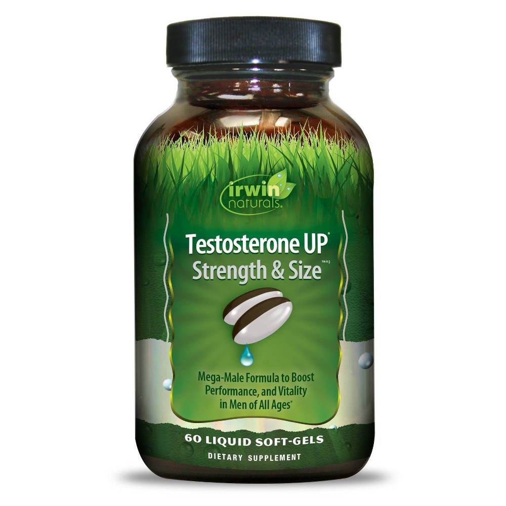 Photos - Vitamins & Minerals Irwin Naturals Energy & Endurance Testosterone UP for Men over 40+ - Softgels - 60ct