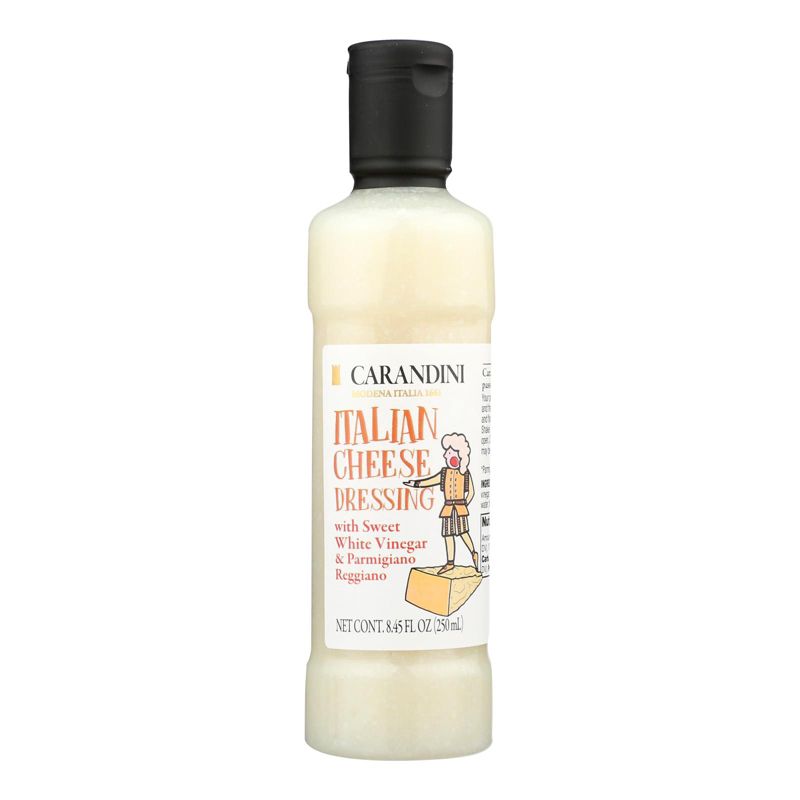 Carandini Italian Cheese Dressing With Sweet White Vinegar & Parmigiano Reggiano - Case of 6/8.45 oz, 2 of 6
