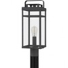 Quoizel Lighting Keaton 1 - Light Post Light in  Mottled Black - 2 of 4