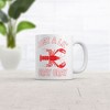 Crazy Dog T-Shirts Just A Lil Cray Cray Mug Funny Sarcastic Crayfish Graphic Novelty Coffee Cup-11oz - 2 of 4