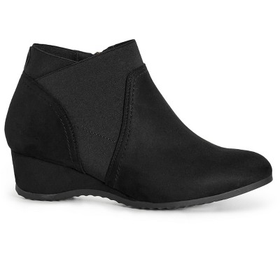Cloudwalkers Womens Wide Fit Keira Ankle Boots, 60% OFF