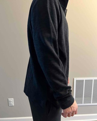 Men's Big & Tall Quarter Zip-up Sweatshirt - Original Use™ Tan 5xl : Target