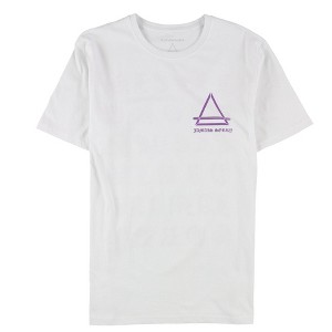 Elevenparis Mens Jamals Sorrd Graphic T-Shirt, White, Medium - 1 of 2
