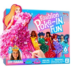Klever Kits Fashion Poke in Fun Art Kit for Kids, Creative Princess Dress-Up DIY Craft, Ideal Birthday Gift & Art Activity kit for Girls Age 4-8 - 1 of 4