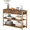Golden U-Shaped Console - Ottoman-Inspired Entry Rack with Damascus Steel Details - 3 of 4