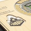 NCAA Purdue Boilermakers 5-Layer Stadiumviews 3D Wall Art - 4 of 4