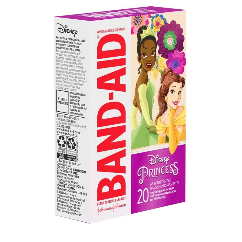 Band-Aid Disney Princess Adhesive Bandages - 20ct, 4 of 9